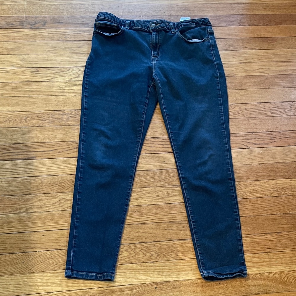 Michael Kors Izzy Skinny Dark Wash Stretch Jeans size 12 EUC